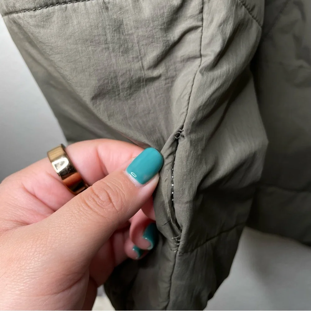 Madewell Men’s Quilted PufferJacket Cargo Green - Picture 12 of 12